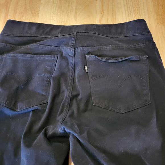 Levi's Black Jeggings Size 10 29" Inseam 32" Waist 13" Rise - Picture 11 of 11